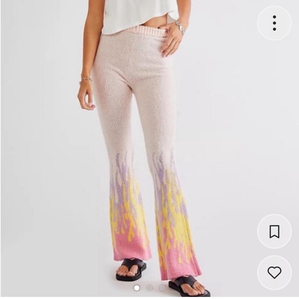 The Ragged Priest - Flame Knit Pants